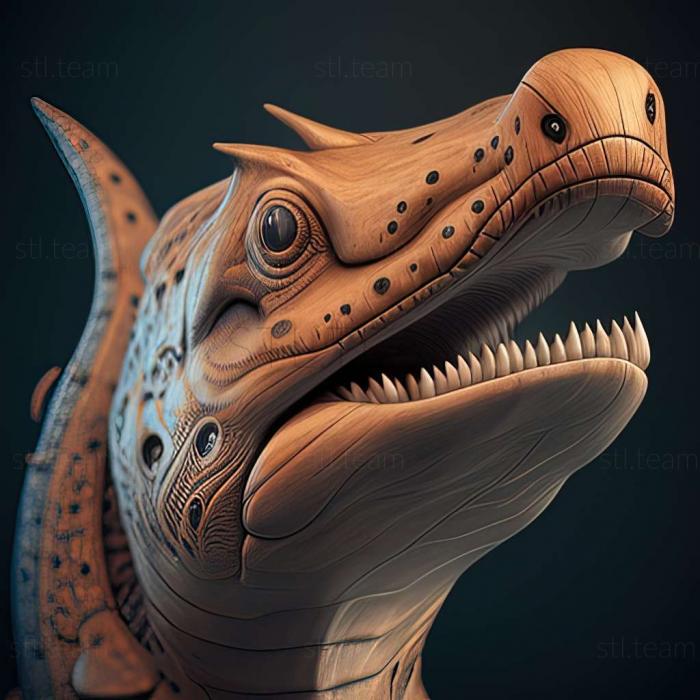 3D model Machimosaurus (STL)